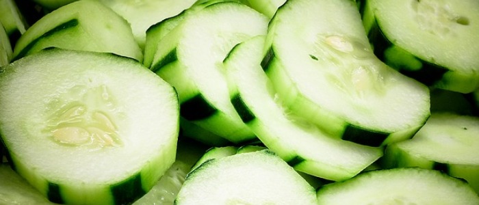 Water rich foods - cucumber