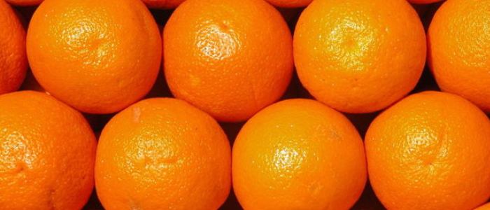 Water rich foods - oranges