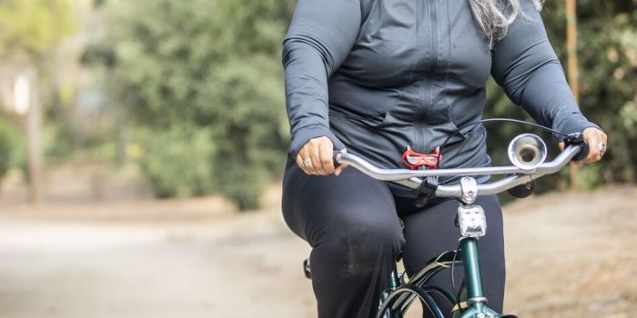 person riding a bicycle