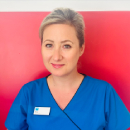 Kasia Wrona is a dental nurse at Bupa Dental Care Amersham
