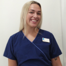 Darcy Rolfe is a dental nurse at Bupa Dental Care Blackpool