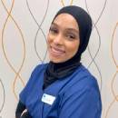 Jihana Mohamed is a hygienist at London Canary Wharf (Crossrail Place) Dental Centre