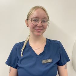 Rhiannon Andrews is a hygienist.