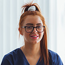 Courtney is a dental nurse at Bupa Dental Care Queens Road