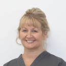 A headshot of Maxine Clarke, Dental Hygienist at Bupa Dental Care Sutton Coldfield While Road