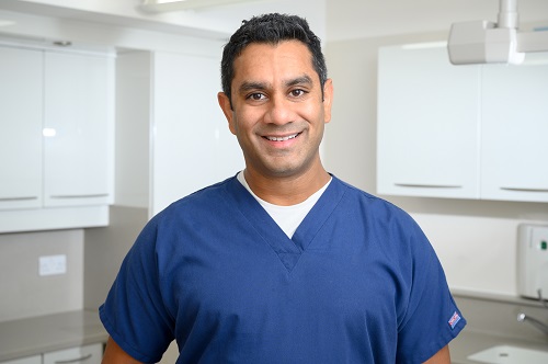 Atik Patel, specialist prosthodontist at The Perlan Specialist Dental Centre