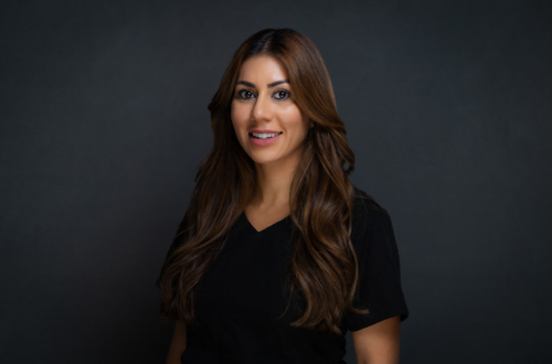 A headshot of Farah Karim, Hygienist at Bryer Wallace, Knightsbridge