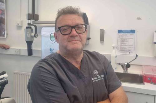 Dominic Knights is a dentist at Bupa Dental Care Menai Bridge Anglesey