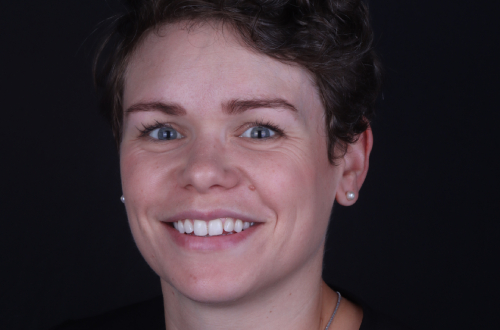 A headshot of  Joanne Beaumont, Dentist at The Old Church Dental Practice