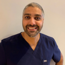 A headshot of Nishant Yadev, Associate Dentist at Steeple Grange Dental Care