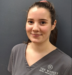Alice Comper work at the Wessex Dental