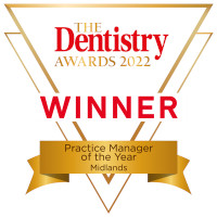The Dentistry Awards finalist logo 2022