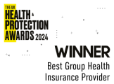 The uk health protection awards 2024 winner best group health insurance provider