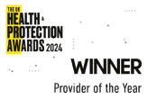 The uk health protection awards 2024 winner provider of the year